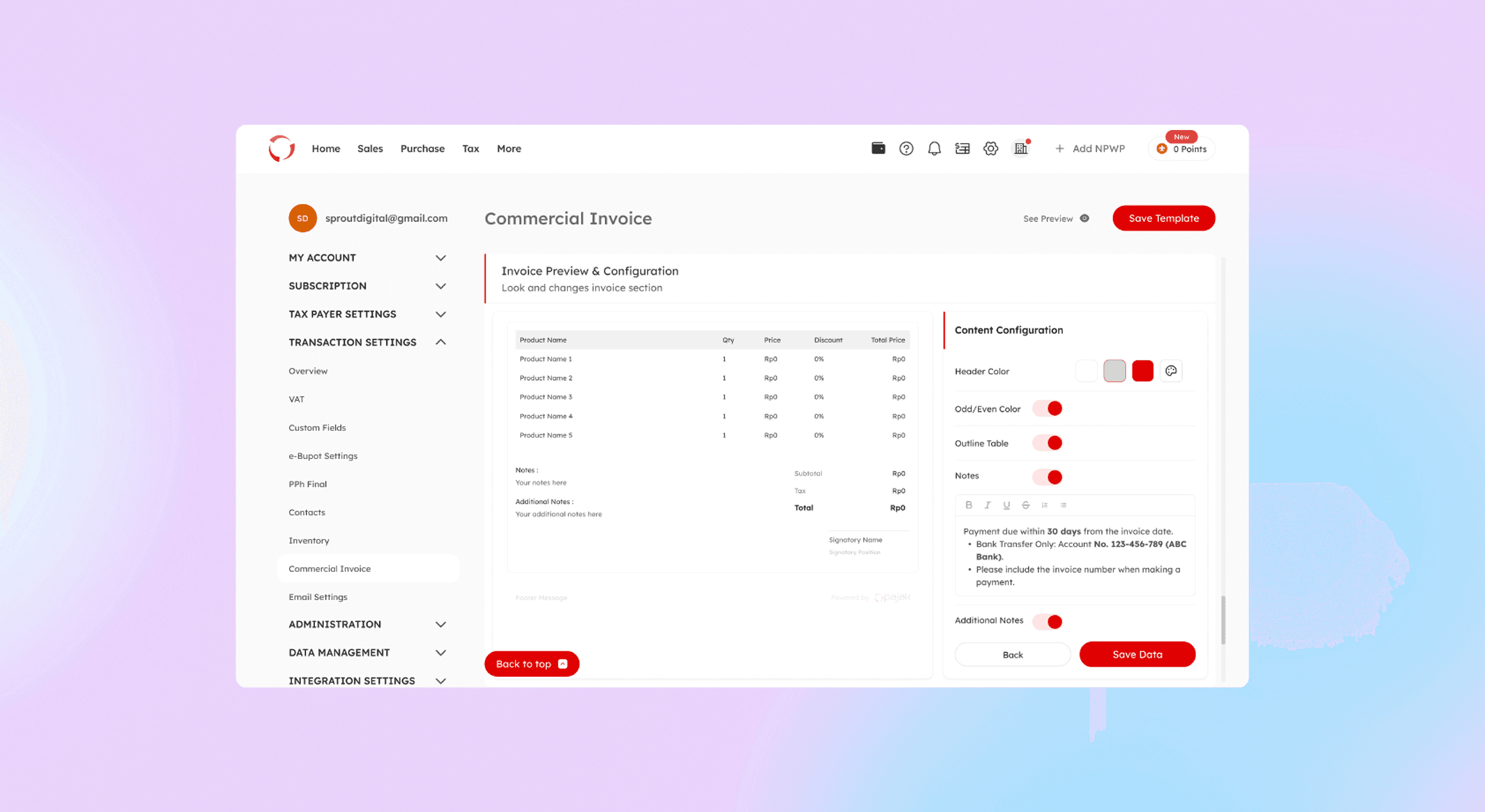 Online Pajak visual 2